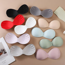 Load image into Gallery viewer, 1Pc Sponge Comfy Bra Pads Inserts / Removeable Push Up Breast Pads For Women Bikinis Tops Sport Bra Swimsuit
