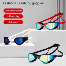 Load image into Gallery viewer, Professional Waterproof Plating Clear Double Anti-fog Swim Glasses Anti-UV Men Women Eyewear Swimming Goggles
