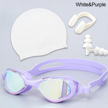 Load image into Gallery viewer, 1Set Professional Waterproof Clear Double Anti-fog Swim Glasses Men Women Eyewear Swimming Goggles
