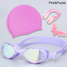 Load image into Gallery viewer, 1Set Professional Waterproof Clear Double Anti-fog Swim Glasses Men Women Eyewear Swimming Goggles
