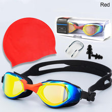 Load image into Gallery viewer, 1Set Professional Waterproof Clear Double Anti-fog Swim Glasses Men Women Eyewear Swimming Goggles
