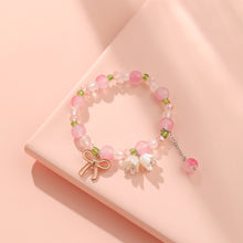 Load image into Gallery viewer, Flower Beaded Bracelet Fashion Simple Adjustable Gradient Beaded Bracelet Hand Jewelry Accessory
