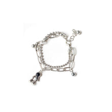 Load image into Gallery viewer, Cartoon Astronaut Pendant Couple Bracelet Fashion Versatile Alloy Bracelet Hand Jewelry for Women Men
