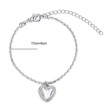 Load image into Gallery viewer, Love Pendant Bracelet Creative Niche Heart Shaped Bracelet Simple Alloy Hand Jewelry Accessory for Women
