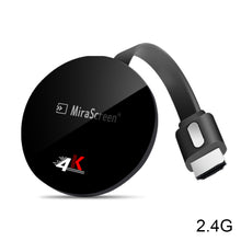 Load image into Gallery viewer, G7 Plus 2.4G/ 5G 4K Wireless WiFi Mirroring Cable HDMI Adapter 1080P Display Dongle for iPhone Xiaomi Huawei Android Phone to TV
