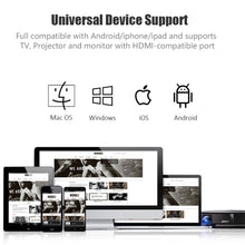 Load image into Gallery viewer, G10 2.4G/5G 4K Wireless HDMI-compatible 1080P Wifi Display Dongle Mirror Airplay DLNA Receiver for Projector HDTV
