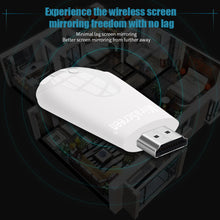 Load image into Gallery viewer, TV Stick K4 Wireless WiFi Display Dongle Receiver 1080P HD Interface AnyCast DLNA Mirroring Airplay Miracast for Smart Phone
