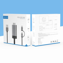 Load image into Gallery viewer, Mobile Phone High-definition Wired Screen Device Android Ld29 Screen Projector Plug And Play No Delay No Lag
