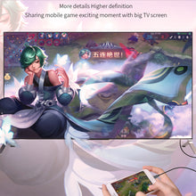 Load image into Gallery viewer, Mobile Phone High-definition Wired Screen Device LD36 Screen Projector For iphone Plug And Play No Delay No Lag
