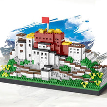 Load image into Gallery viewer, Chinese Architecture Micro Building Blocks Model Potala Palace DIY Diamond Bricks with Light Toys for Kids Adults Gift
