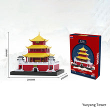 Load image into Gallery viewer, Tree House Diamond Landmark Building Blocks City Streetscape Architecture Waterfall with Light DIY Bricks Toy for Kid Adult Gift
