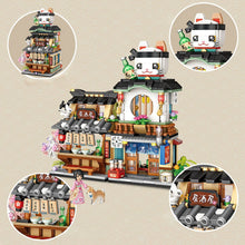 Load image into Gallery viewer, Lzakaya Small Granular Building Blocks Japanese Street View Puzzle Toys Festival Gift DIY Diamond Bricks Toys for Kids Adults Gift
