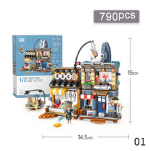 Load image into Gallery viewer, Lzakaya Small Granular Building Blocks Japanese Street View Puzzle Toys Festival Gift DIY Diamond Bricks Toys for Kids Adults Gift
