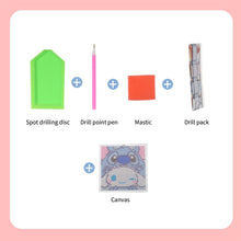 Load image into Gallery viewer, 30*30cm DIY Diamond Painting Kit Kuromi and Girl Mosaic Picture Crafts Art Hobby Pixel Painting Home Decor Girlfriend Gift Valentine's Day
