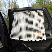 Load image into Gallery viewer, Universal Cute Cartoon Bear Car Sun Shade Curtains Car Styling Rear Side Window Windshield Sunshade Protect Window Curtains
