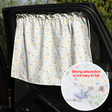 Load image into Gallery viewer, Universal Cute Cartoon Bear Car Sun Shade Curtains Car Styling Rear Side Window Windshield Sunshade Protect Window Curtains
