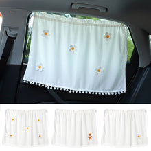 Load image into Gallery viewer, Universal Car Window Sunshade Cover Suction Cup Curtain Side Window Sunshade UV Protection
