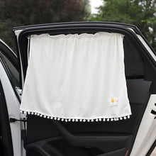 Load image into Gallery viewer, Universal Car Window Sunshade Cover Suction Cup Curtain Side Window Sunshade UV Protection
