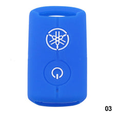 Load image into Gallery viewer, Silicone Car Key Cover Key Case Auto Accessories Cap For Yamaha X-max 250 125 309 300 400 2020 2021 AEROX NVX155 QBIX JAUNS
