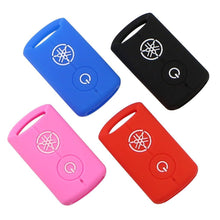 Load image into Gallery viewer, Silicone Car Key Cover Key Case Auto Accessories Cap For Yamaha X-max 250 125 309 300 400 2020 2021 AEROX NVX155 QBIX JAUNS
