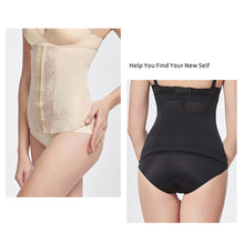 Load image into Gallery viewer, Breathable Slimming Girdle With Hook Bone Adjustable Women Waist Trainer Corset Shapewear Tummy Control Body Shaper
