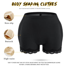 Load image into Gallery viewer, Plus Size S~6XL Big Seamless Hips Padding For Women Padded Panty 4 Pads Removable Butt Lifter Panties Fake Bigger Butt
