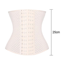 Load image into Gallery viewer, Girdle Belt With Hook Steel Bone Waist Trainer Slimming Corset Women Plus Size Body Shaper For Tummy Control Shapewear
