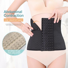 Load image into Gallery viewer, Girdle Belt With Hook Steel Bone Waist Trainer Slimming Corset Women Plus Size Body Shaper For Tummy Control Shapewear
