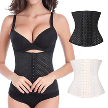 Load image into Gallery viewer, Girdle Belt With Hook Steel Bone Waist Trainer Slimming Corset Women Plus Size Body Shaper For Tummy Control Shapewear
