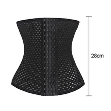 Load image into Gallery viewer, Girdle Belt With Hook Steel Bone Waist Trainer Slimming Corset Women Body Shaper For Tummy Control Shapewear 28cm Width
