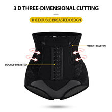 Load image into Gallery viewer, Women High Waisted Double Flat Tummy Control Panty Slim Body Shaper Waist Trainer Shorts Butt Lifter Shapewear Breathable

