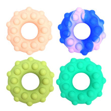 Load image into Gallery viewer, Mouse Killer Pioneer Silicone Grip Ring Portable Fitness Toys Hand Strength Training Creative Decompression Donut Tool

