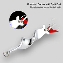 Load image into Gallery viewer, 1PCS Long Throw 360° Rotating Glitter Fishing Hook Metal Road Subbait Suitable For Warping Mouth Bass Mandarin Fish Snakehead Fishing Accessories
