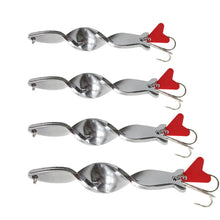 Load image into Gallery viewer, 1PCS Long Throw 360° Rotating Glitter Fishing Hook Metal Road Subbait Suitable For Warping Mouth Bass Mandarin Fish Snakehead Fishing Accessories
