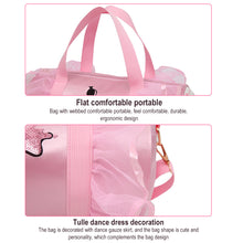 Load image into Gallery viewer, Children's Dance Shoulder Bag Latin Ballet Yoga Sports Bag Lace Style Princess Wind Large Capacity Glitter Handbag Dance Equipment
