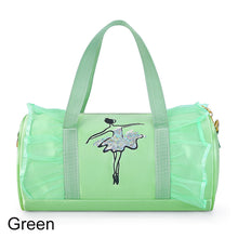 Load image into Gallery viewer, Children's Dance Shoulder Bag Latin Ballet Yoga Sports Bag Lace Style Princess Wind Large Capacity Glitter Handbag Dance Equipment
