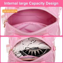 Load image into Gallery viewer, Children's Dance Shoulder Bag Latin Ballet Yoga Sports Bag Lace Style Princess Wind Large Capacity Glitter Handbag Dance Equipment
