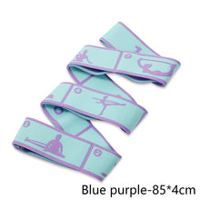Load image into Gallery viewer, Multifunctional Dance Yoga Pilates Aids With Dance Correction Elastic Band Training Band Segmented Asana Tension Band Back Stretching Resistance Band For Beginners
