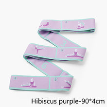 Load image into Gallery viewer, Multifunctional Dance Yoga Pilates Aids With Dance Correction Elastic Band Training Band Segmented Asana Tension Band Back Stretching Resistance Band For Beginners
