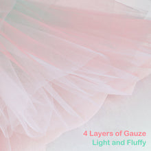 Load image into Gallery viewer, Girl's Fluffy Four-Layer Soft Yarn Short Skirt Gradual Change Elastic Belt Ballerina Half Skirt Training Suit Dance Costume

