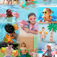 Load image into Gallery viewer, Children's Swimming Sleeve Water Aid Arm Ring Baby Pool Water Toy Play Inflatable Buoy For Ages 3-6
