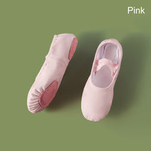 Load image into Gallery viewer, PU Leather Dance Shoes Children's Soft Soled Ballet Shoes Waterproof Breathable Training Shoes Performance Test Dance Equipment
