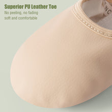 Load image into Gallery viewer, PU Leather Dance Shoes Children's Soft Soled Ballet Shoes Waterproof Breathable Training Shoes Performance Test Dance Equipment
