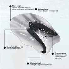 Load image into Gallery viewer, Professional Swimming Training Hands Webbed Breaststroke Freestyle Assist Gear Plastic Snorkeling Gear Suitable For Beginners
