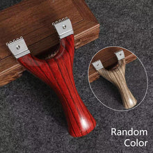 Load image into Gallery viewer, Huai Brace Reflex Bow Outdoor Hunting Competitive Combat Alloy Slingshot High Precision Portable Rubber Band Clip Catapult
