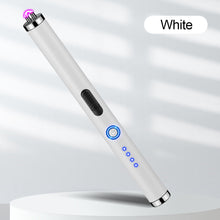 Load image into Gallery viewer, USB Rechargeable Kitchen Lighter Metal Windproof Dual Arc Plasma Lighter Candle Gas Stove Cooking Ignition Electric Lighter
