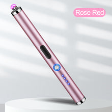 Load image into Gallery viewer, USB Rechargeable Kitchen Lighter Metal Windproof Dual Arc Plasma Lighter Candle Gas Stove Cooking Ignition Electric Lighter
