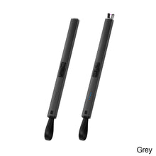Load image into Gallery viewer, Rechargeable USB Electric Lighter Long Kitchen Gas Stove Lighter Windproof LED Plasma Arc Flameless Candle Outdoor Lighter

