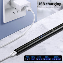 Load image into Gallery viewer, Outdoor Camping Ignition Tool Lengthen Longer Arc Lighter With LED Light USB Rechargeable Windproof Electric Lighter Kitchen BBQ
