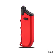 Load image into Gallery viewer, Safety Switch On USB Plasma Rechargeable Adjustable Lighter Suitable For Kitchen Camping Travel
